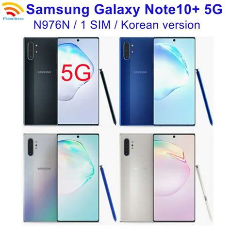Samsung Galaxy Note10 Plus Note10 5g N976n 68 12gb Ram 256gb Rom Nfc
