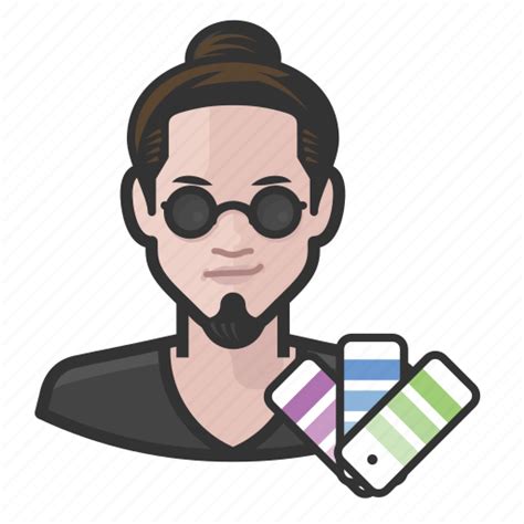 Avatar Graphic Designer Male Man Millennial User Icon Download On Iconfinder