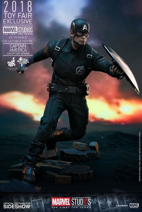Marvel Captain America Concept Art Toy Fair Exclusive 16 Action
