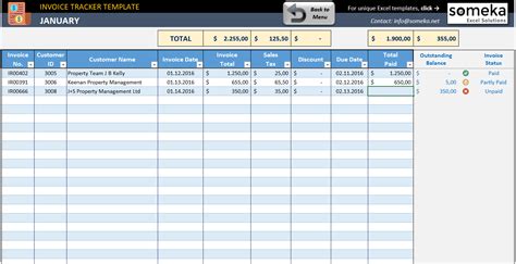 Client List Excel Template