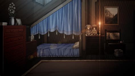 Image of the wiltshire b b famous in japan. Anime Landscape: Vintage Bedroom (Anime Background)