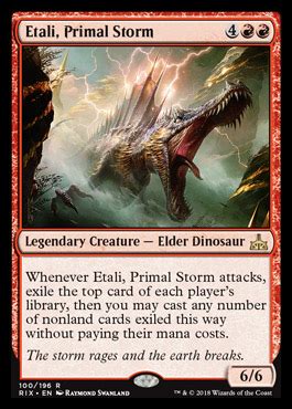 Etali Primal Storm RIVALS OF IXALAN Visual Spoiler