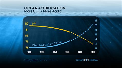 Ocean Acidification More Co2 More Acidic Climate Central