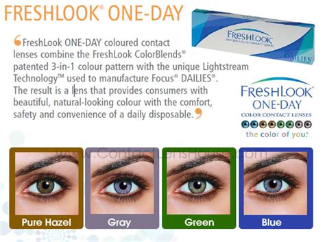 Freshlook One Day Color Contact Lenses Now Selling At A Discounted Prices