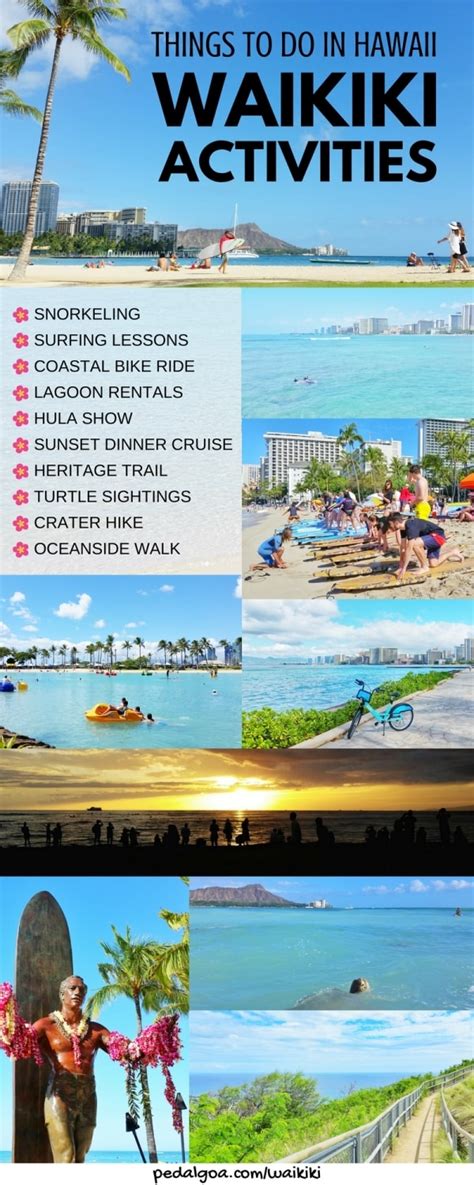 Waikiki Activities Travel Guide Best Things To Do In Waikiki In One Week Oahu Hawaii