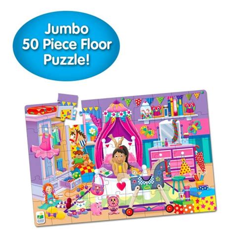 The Learning Journey Jumbo Floor Puzzle In My Room Learn And Play Kids