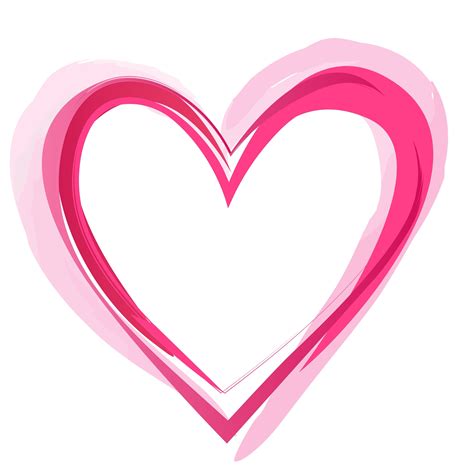 Heart Outline Vector At Getdrawings Free Download
