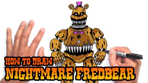 How To Draw Fredbear Plush Fnaf Step By Step Drawings Draw Fnaf
