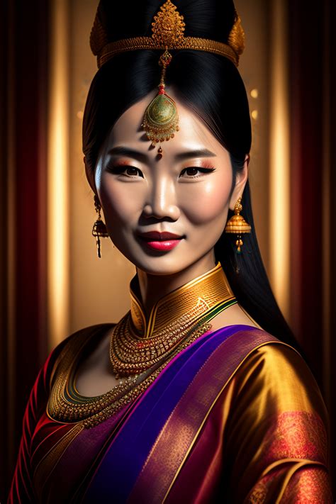 Lexica Portrait Of A Wonderful Asia Woman 8 K Masterpiece