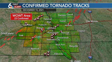 3 Additional Tornadoes Confirmed In Nebraska And Iowa