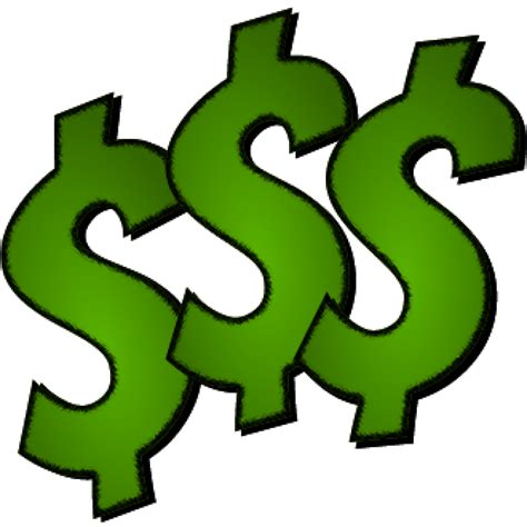 Dollar Sign Money Clip Art Dollar Png Download 11401140 Free