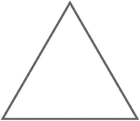 Triangle Outline Clipart Best