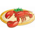 Clipart Lobster Dish Clip Crab Transparent Transprent