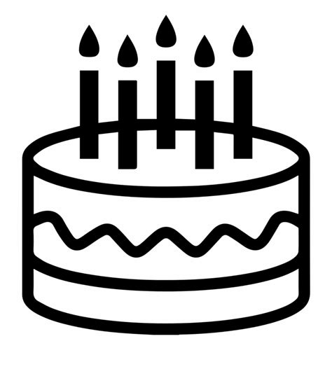 Birthday Cake Clip Art No Background