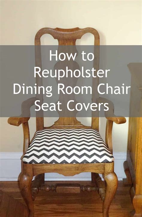 How To Reupholster Dining Room Chair Seat Covers Sitting Pretty