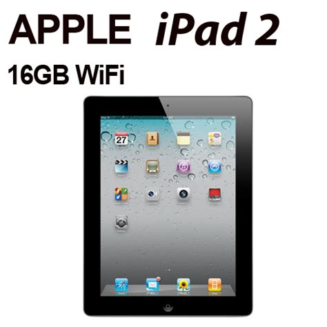 Apple iPad 2 2nd Generation 16GB Wi Fi Black Tablet ...