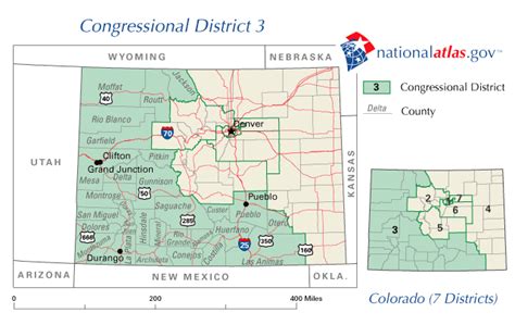 Colorado 3rd Congressional District Map Zaida Stafford