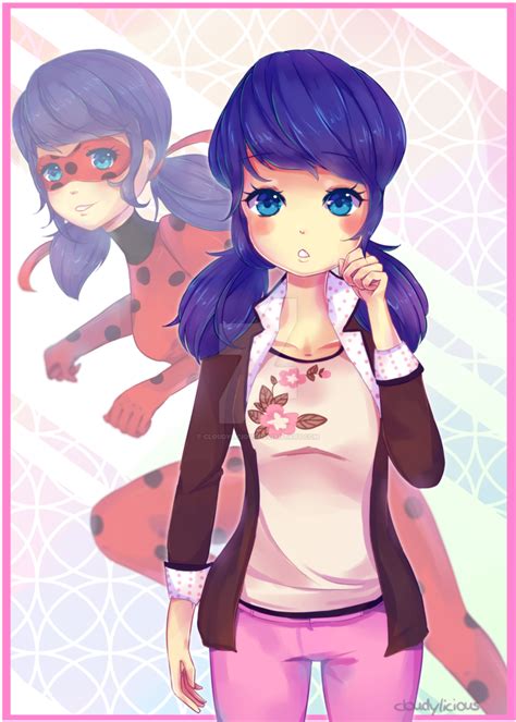 Miraculous Ladybug Fanart With Speedpaint By Cloudylicious On
