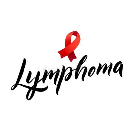 Blood Cancer Awareness Label Vector Tamplate With Red Ribbon Symbol