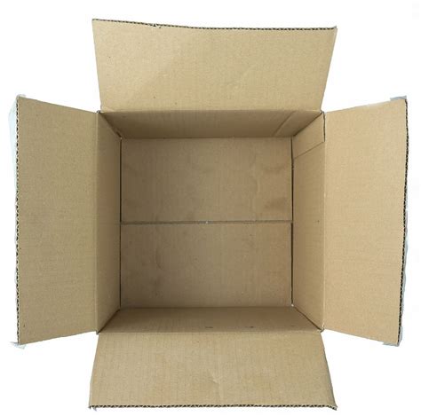 Opened Cardboard Box Box Open Top Package Packaging Empty