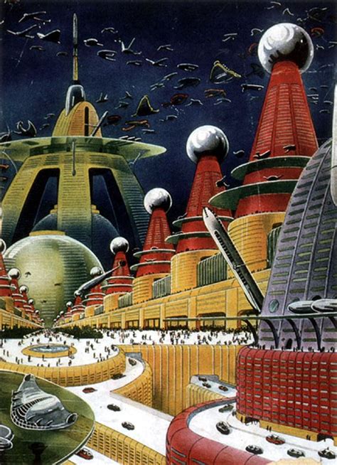 Frank Rudolph Paul 1884 1963 — City Of The Future 1942 600×829