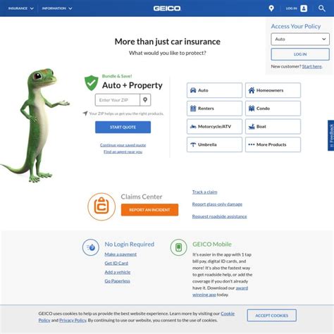 Instead, it offers coverage through its partners, which include big names like aig, liberty mutual and homesite. ️ Geico.com - Quote & Claim Login | Insurance Company | GEICO