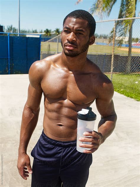 Fit African American Male By Stocksy Contributor Marlon Richardson