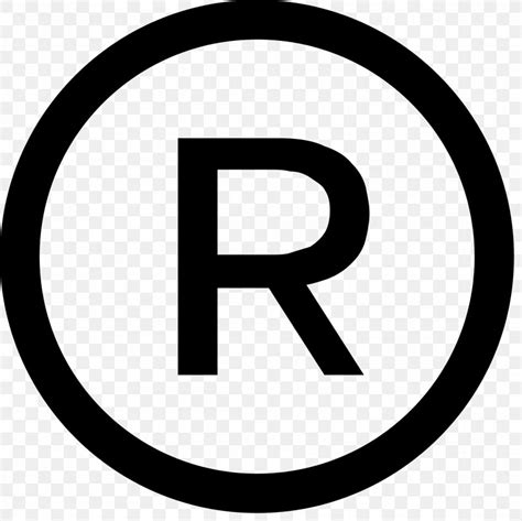 Registered Trademark Symbol Service Mark Copyright, PNG, 1600x1600px