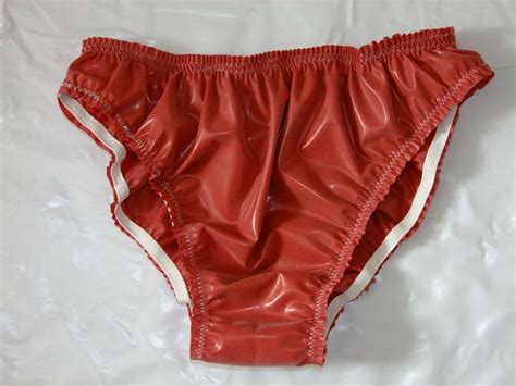 Buy Rubber Pants Briefs Panties Knickers Sizes Pure Latex Shiny Dark
