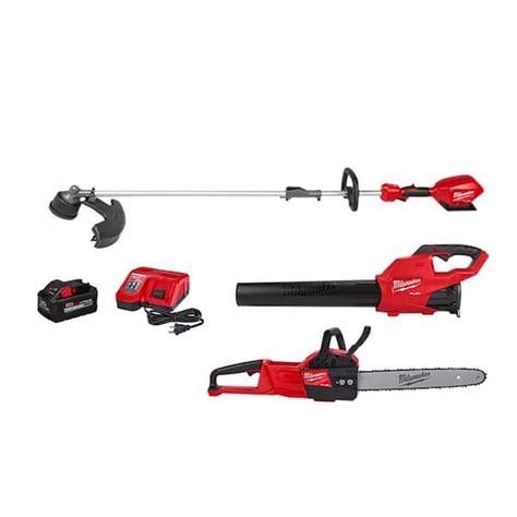 Milwaukee M Fuel Volt Lithium Ion Brushless Cordless Quik Lok String Trimmer Blower Combo