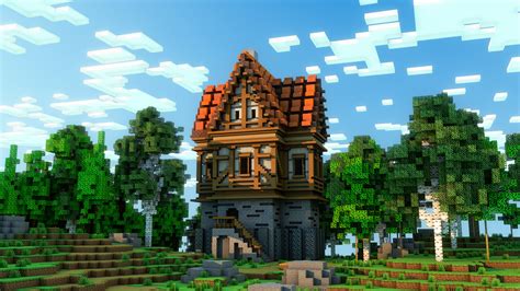 My house inside a house! A medieval house I built a while back (+Download ...