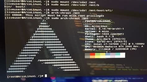 10 Use The Power Of Arch Chroot When Your Computer Crashes Arcolinuxd