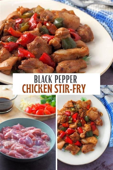 When i saw this recipe i thought i'd give it a shot. Chinese Black Pepper Chicken Stir-fry - Kawaling Pinoy ...