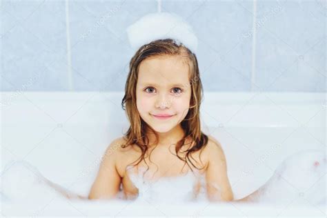 Little Girl In Bath Stock Photo By ©reanas 111909576