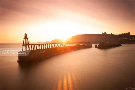 Whitby Harbour Sunrise Another Sunrise Shot From Whitby Pi Flickr