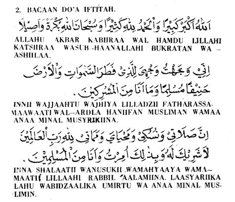 Download Teks Doa Iftitah Allahu Akbar Kabiro Dan Artinya Lengkap