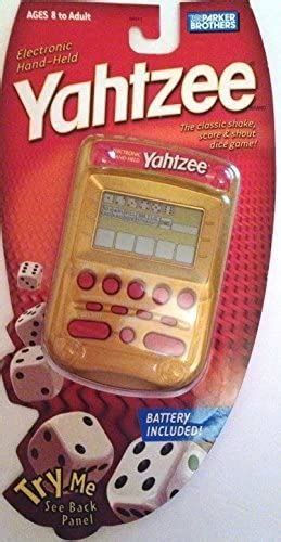 Yahtzee Gold Electronic Handheld Game Toys And Hobbies Games