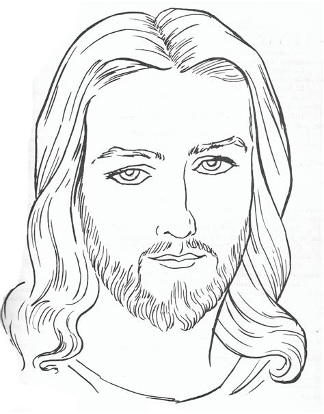 Иисус рисунок для срисовки 24 фото