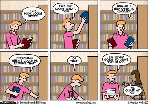Unshelved By Gene Ambaum And Bill Barnes Library Humor Library Memes Books