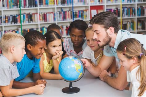 Geography Class Students Stock Photo Free Download