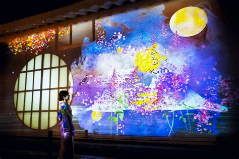 Immersive Art Experience At World Heritage Site Nijo Jo Castle Kyoto Flowers By Naked