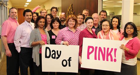 International Day Of Pink Ufcw Canada Local 1006a