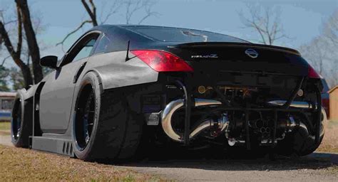 We Bet Youve Never Seen A Twin Turbo Nissan 350z Like This Car Lab News