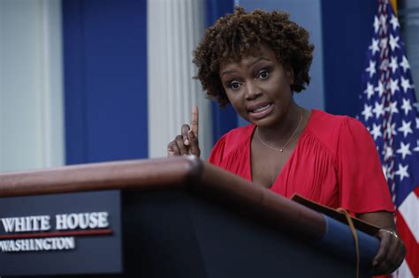 Inside Karine Jean Pierres Historic First Day As White House Press
