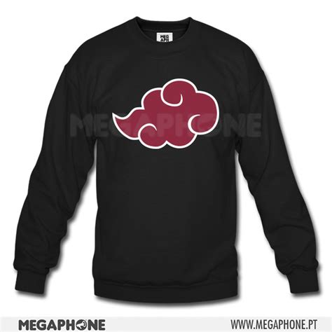Red Clouds Akatsuki Shirt Megaphone Loja Online De T Shirts