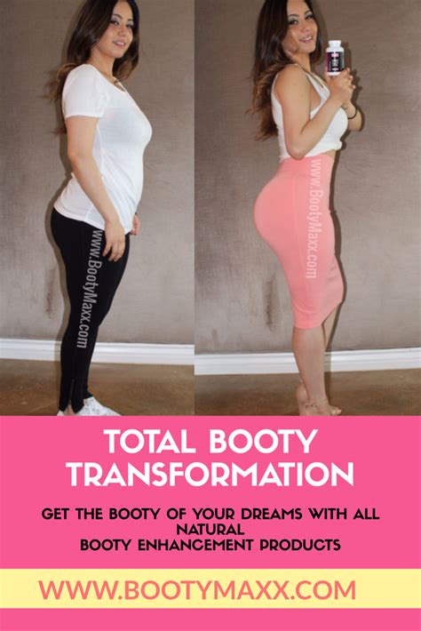 Beautiful Booty Transformation Using All Natural Booty Enhancement
