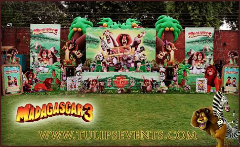 See more party ideas at catchmyparty.com. Madagascar theme birthday - Best Birthday Party Planner in ...