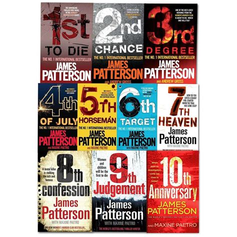 Womens Murder Club Collection James Patterson 10 Books Set (1 to 10