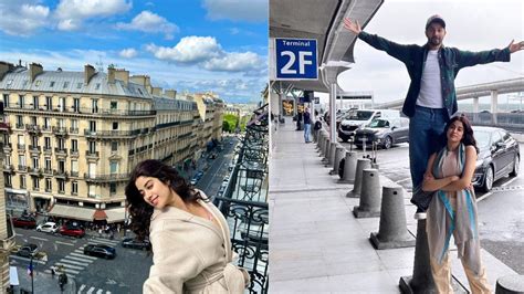Janhvi Kapoor Shares Pictures As She Reached Paris To Shoot For Bawaal With Varun Dhawan
