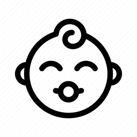 Happy Face Png Baby Baby Emoji Png Transparent Cartoon Free